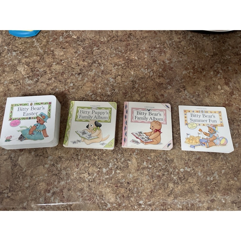American Girl Bitty Twins Baby Books Bear Board Easter Family Albums Summer Fun